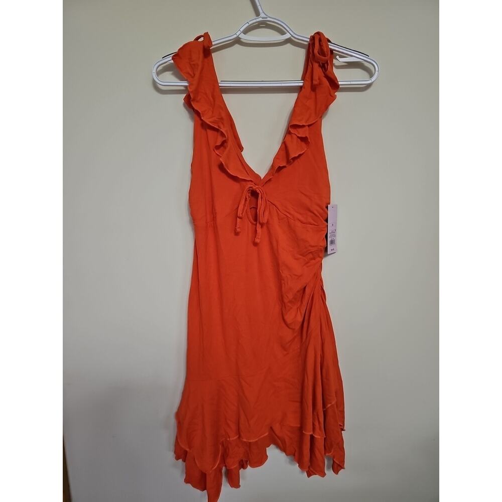 Women's Sleeveless Handkerchief Hem Fit & Flare Dress - Wild Fable Size XS